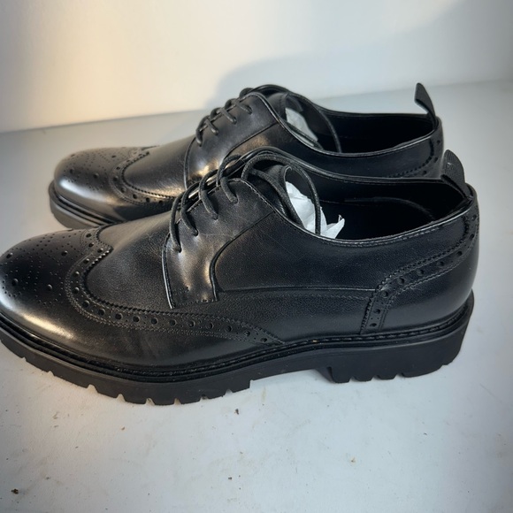 Steve Madden Men’s EMERI Oxford Wingtip Shoes - Size 9.5M (Leather Upper) - Picture 4 of 13